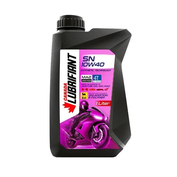 روغن موتور سیکلت LUBRIFIANT 10W40 SN MA2 1L