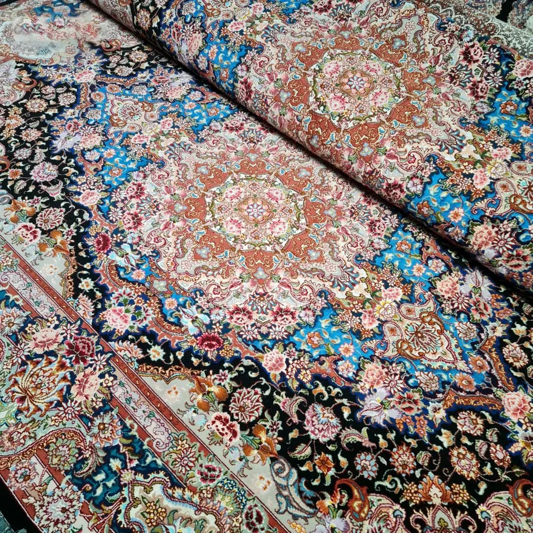 فرش دستبافت جفت سالاری شش متری کد 1100327 — تصویر ۳
