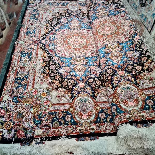 فرش دستبافت جفت سالاری شش متری کد 1100327