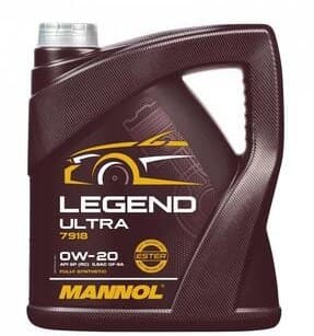 روغن موتور مانول MANNOL Legend ULTRA C5 0W20حجم4L