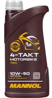 روغن موتور سیکلت مانول MANNOL 4Takt 10w50