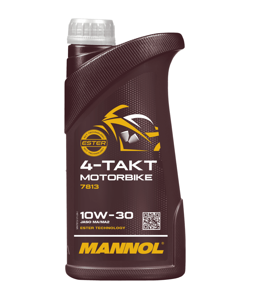 روغن موتور سیکلت مانول چهار زمانه MANNOL 4Takt 10w30