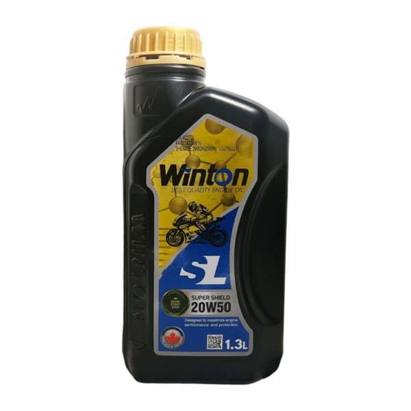 روغن موتور سیکلت (وینتون WINTON) 1.3L 20W-50 SL