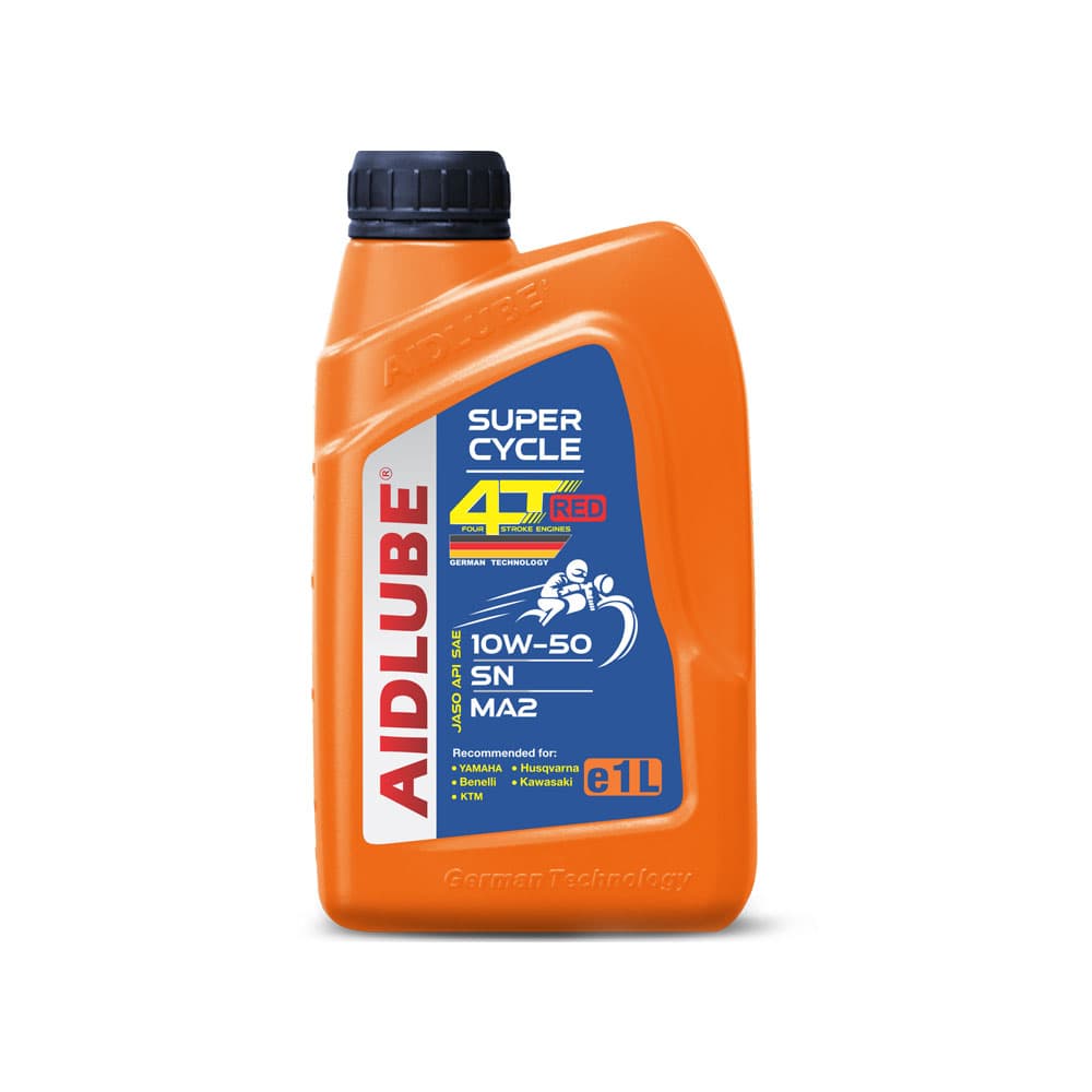 روغن موتور سیکلت AIDLUBE ایدلوب 10W50 SN MA2