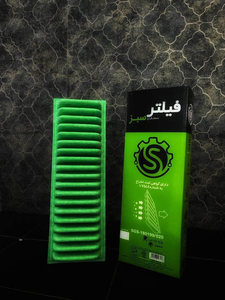 فیلتر هوا نانو پژو (فیلتر صنعتگران سبز) — تصویر ۲