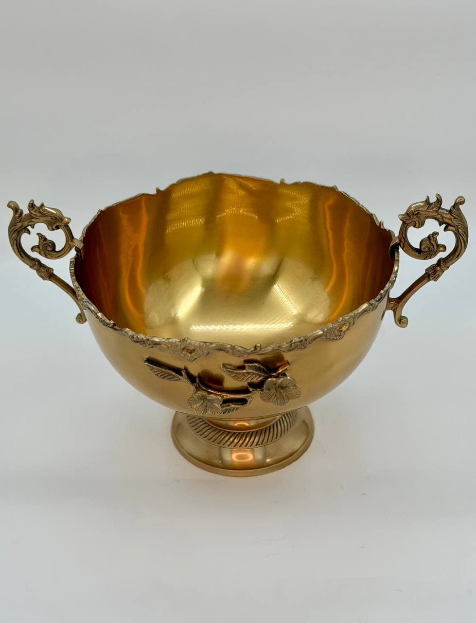 میوه خوری دسته دار برنجی ریما کد 99505