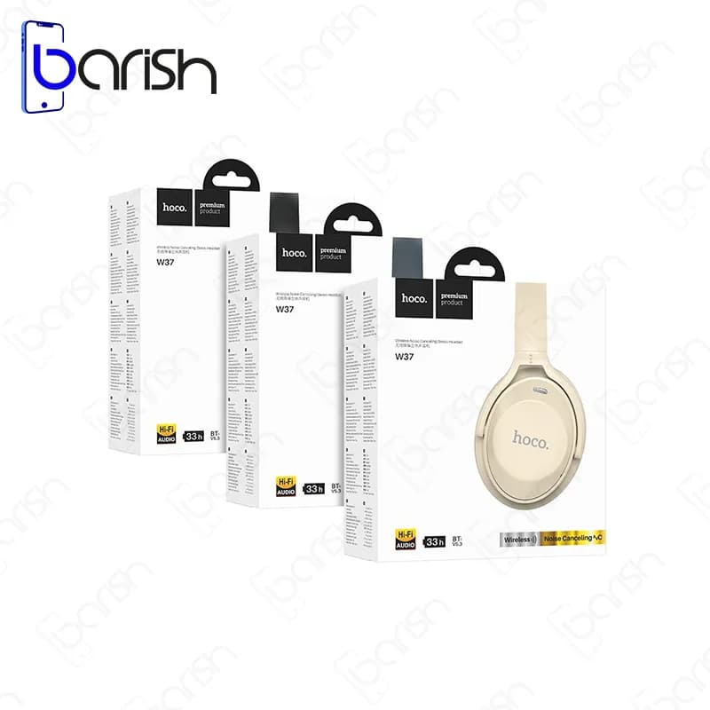 هدفون بلوتوثی هوکو مدل W37 ANC — تصویر ۸
