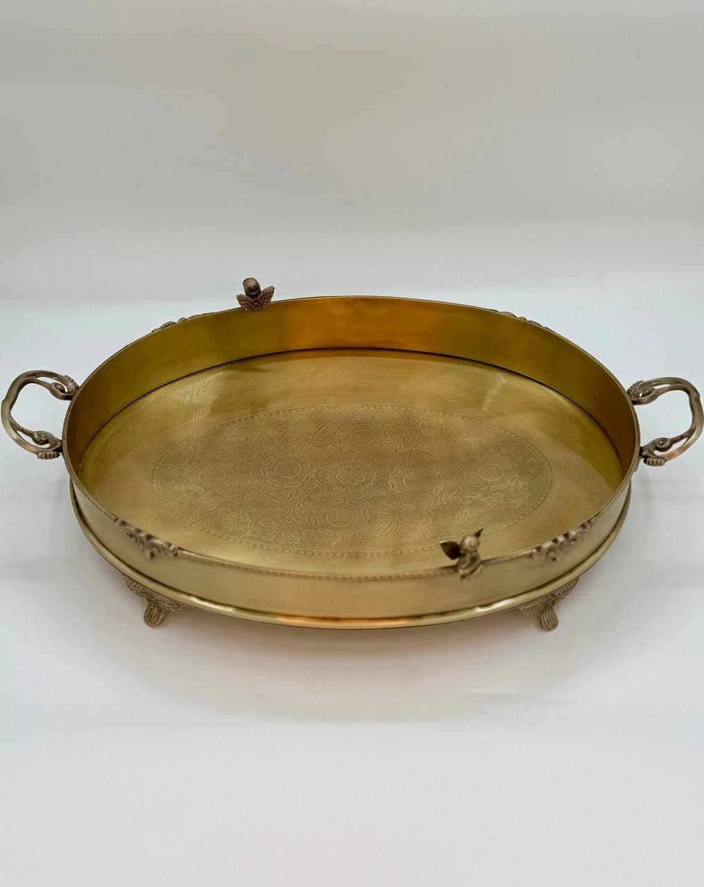 سینی بیضی لبه دار بزرگ کد 23357