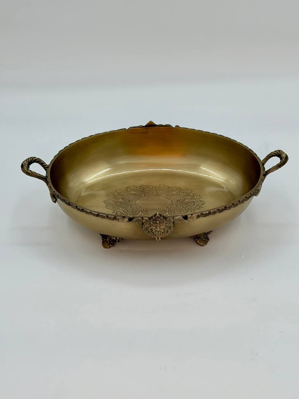 آجیل خوری بیضی شاه عباسی کد 24705 — تصویر ۲