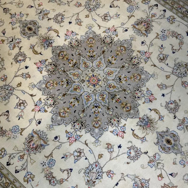 فرش دستبافت 9 متری (کاشان) کد 1100209 — تصویر ۵