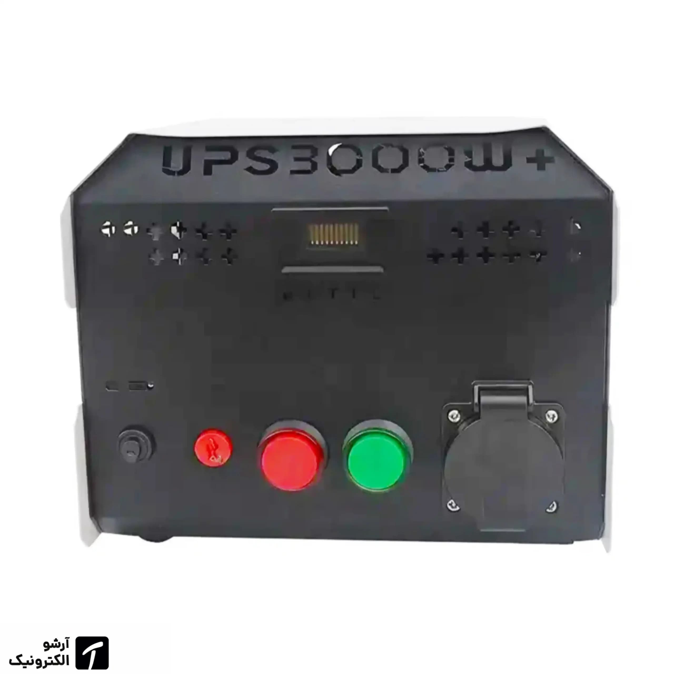 یو پی اس (UPS) 12 ولت پرتابل حرفه ای مبدل کیا مدل 3000 وات — تصویر ۴