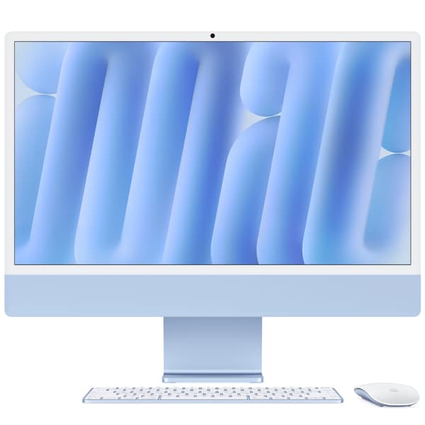 آی مک iMac 24 inch M4 MWV13 Blue (10C-10C/16-256) 2024، آی مک 24 اینچ M4 آبی مدل MWV13 سال 2024