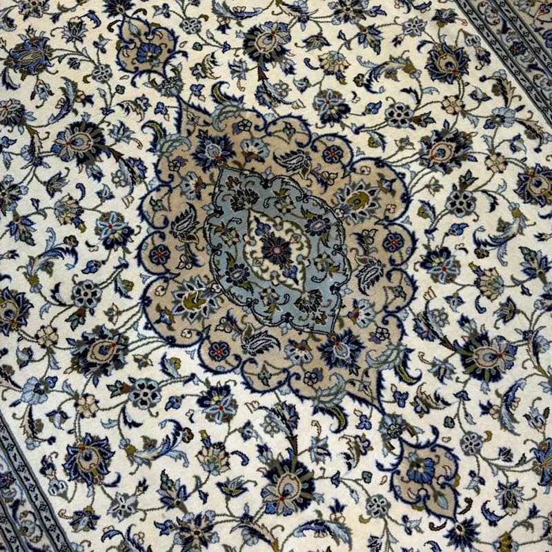 فرش دستبافت شش متری(کاشان) کد 1100181 — تصویر ۳