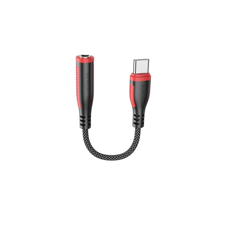 مبدل AUX OTG به USB-C بروفون BV17