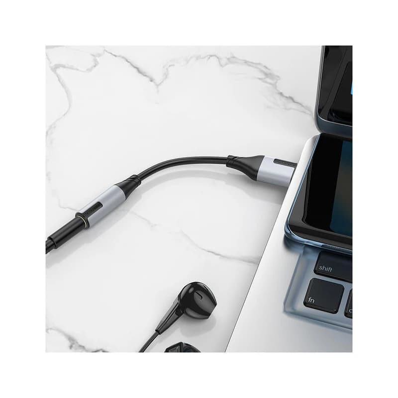 مبدل USB-C به جک 3.5 میلی متری بروفون BV19 — تصویر ۵