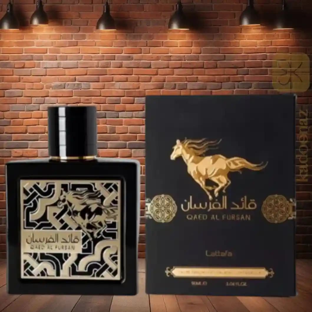 ادکلن قائد الفرسان مشکی لطافه ۹۰میل رایحه پاکو رابان بلک ایکس اس — تصویر ۷