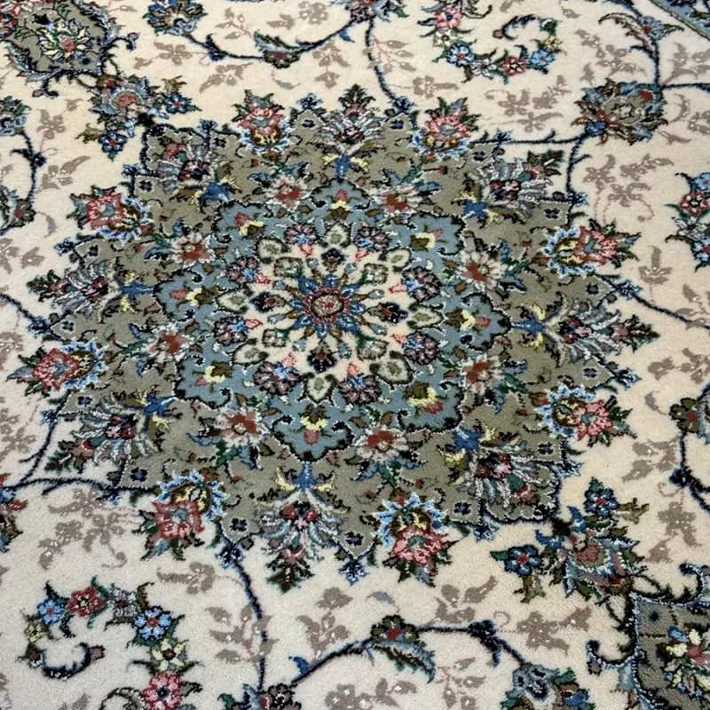 فرش دستبافت جفت شش متری(اردکان یزد) کد 1100142 — تصویر ۵