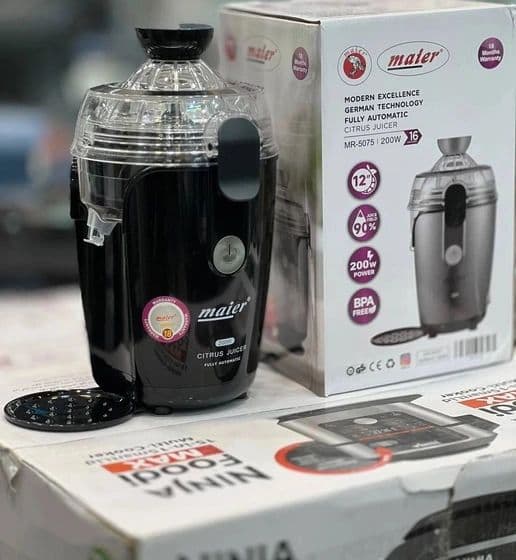 آبمیوه گیری مایر مدل MR-5075 تک کاره ۲ سرعته