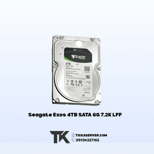 هارد سرور Seagate Exos 7E8 4TB 3.5″ 256MB HDD Hard Disk Drive