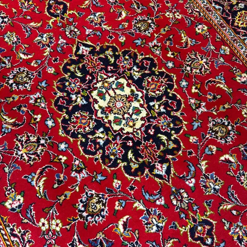 قالیچه کاشان کد 1100105 — تصویر ۴
