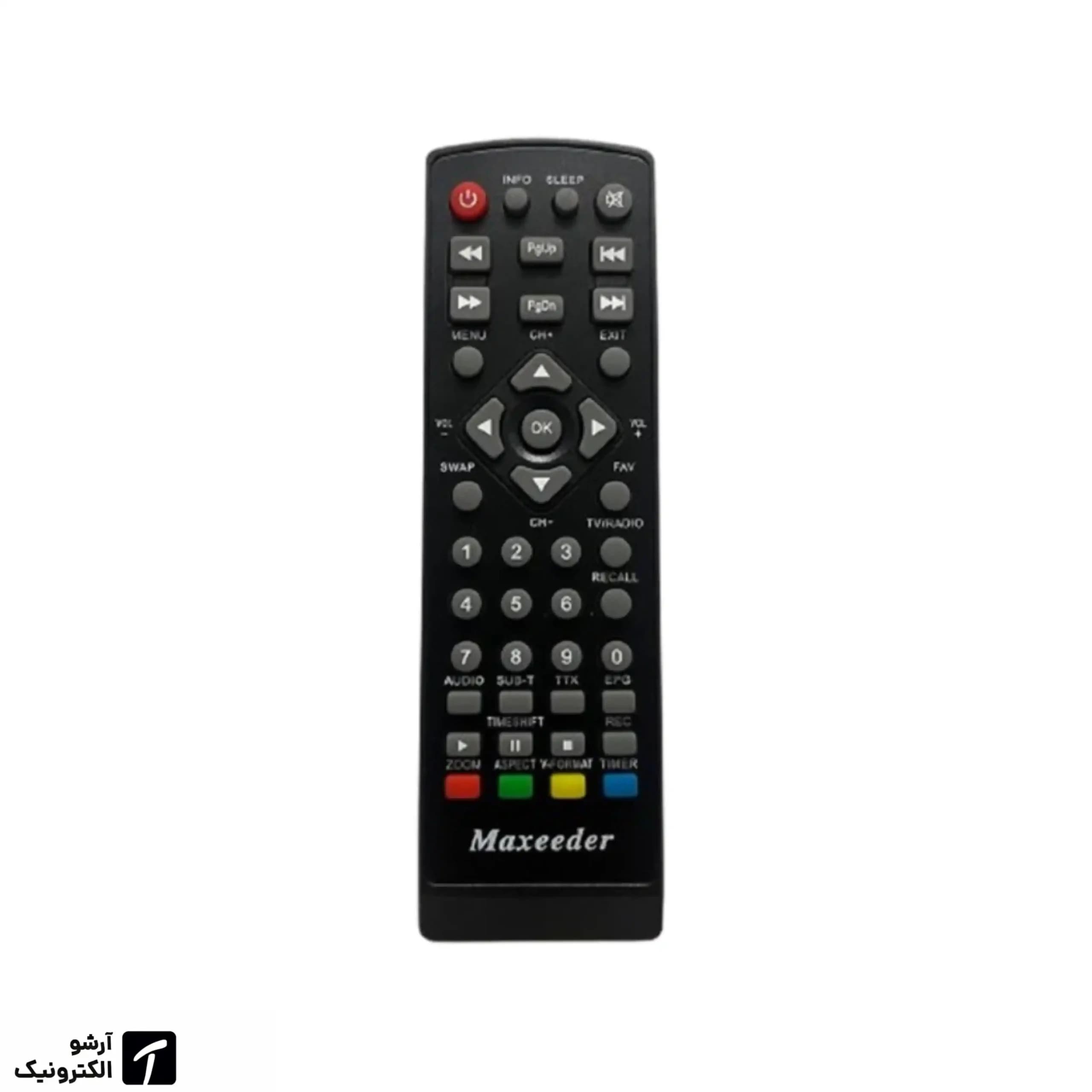 ریموت کنترل گیرنده دیجیتال مکسیدر MAXEEDER اصلی مناسب برای گیرنده دیجیتال — تصویر ۲