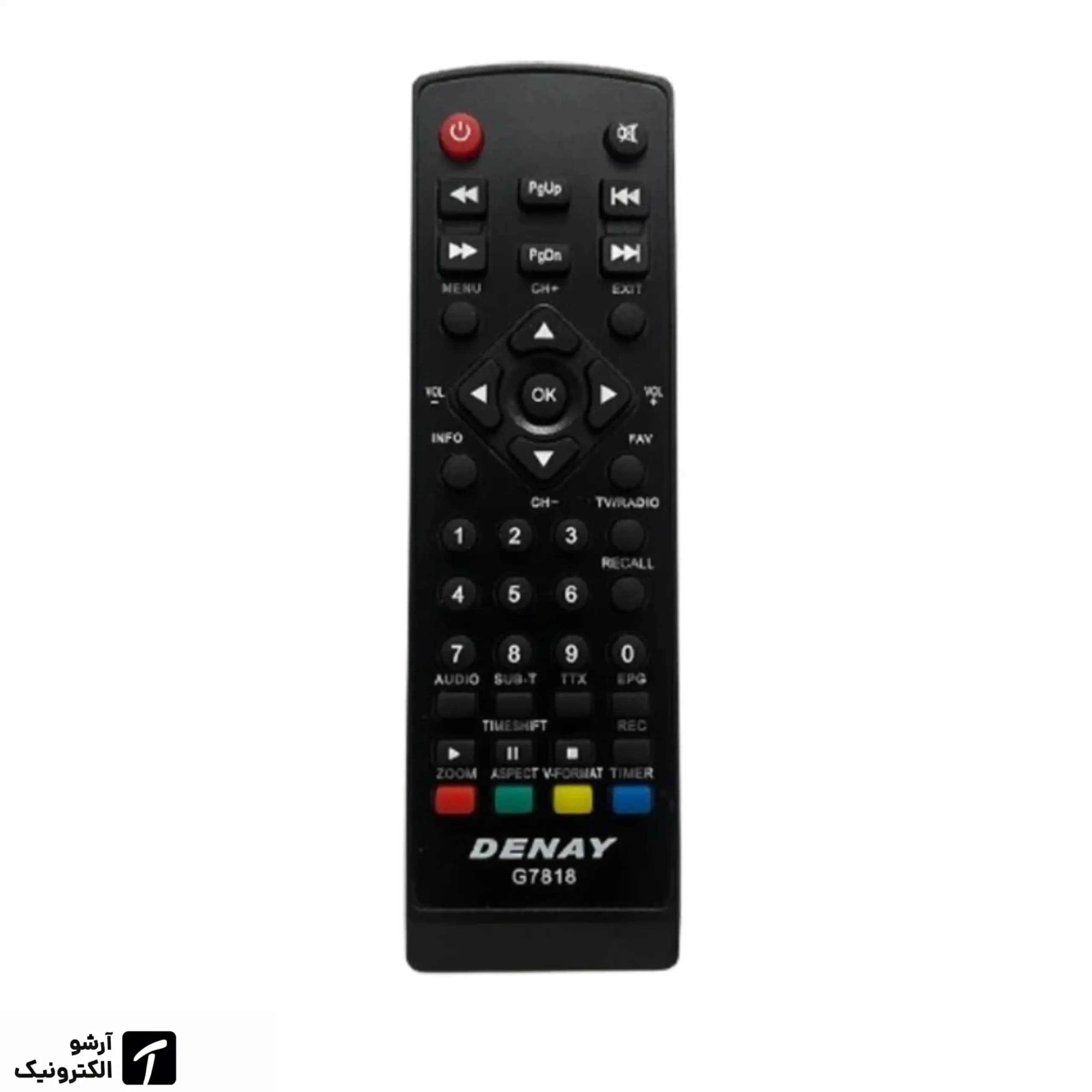 کنترل گیرنده دیجیتال دنای DENAY کد G7818
