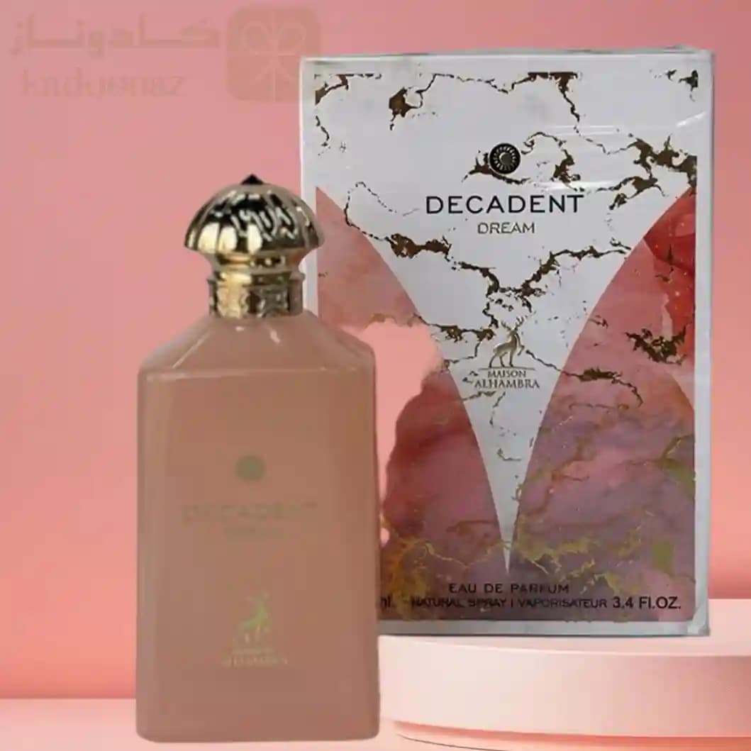 ادکلن زنانه دکادنت دریم الحمبرا ۱۰۰میل رایحه آمواج گایدنس — تصویر ۷