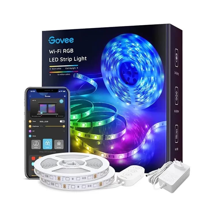 ریسه LED هوشمند گووی RGB – ده متر