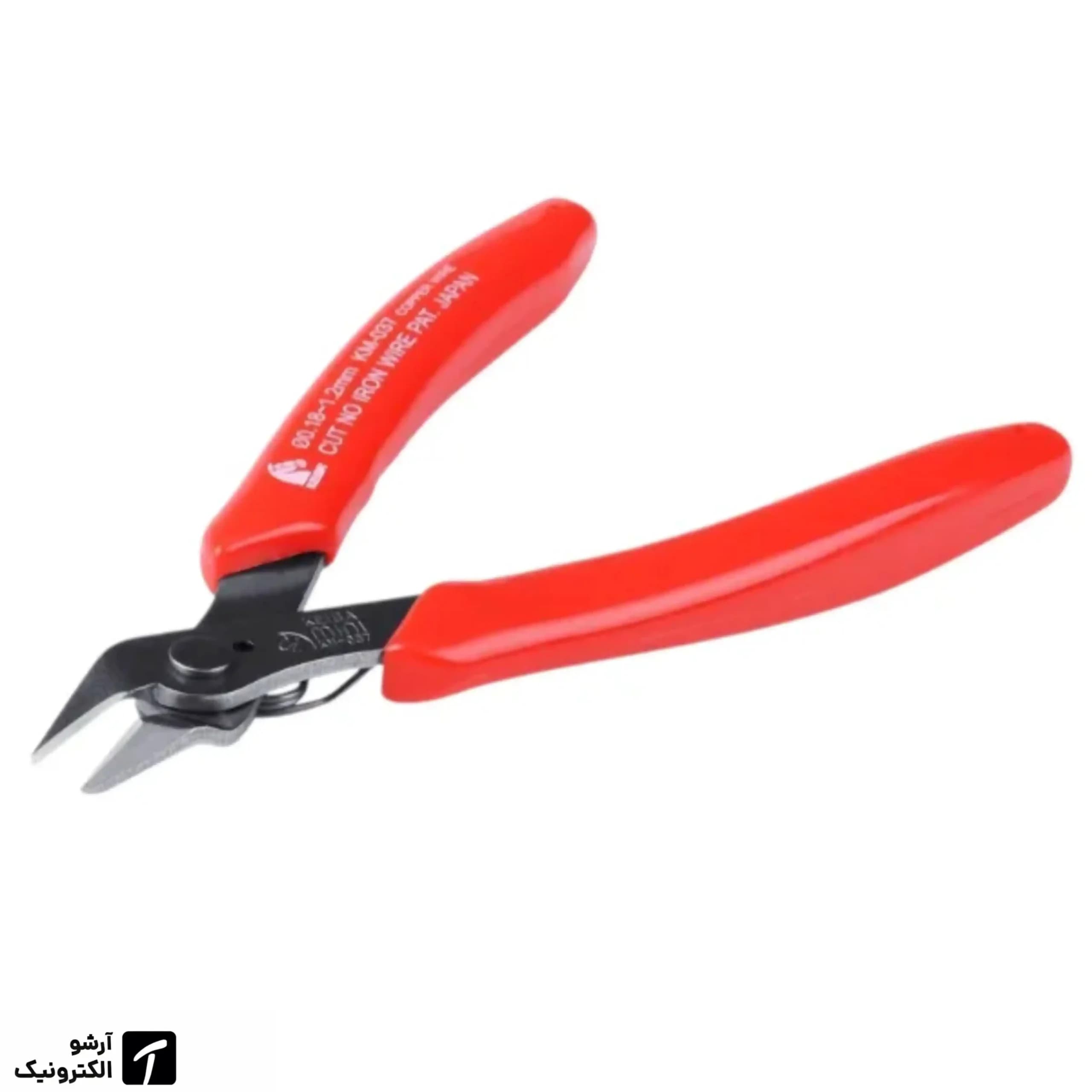 انبر کف چین حرفه ای برند کیبا KEIBA مدل KM-037 — تصویر ۷