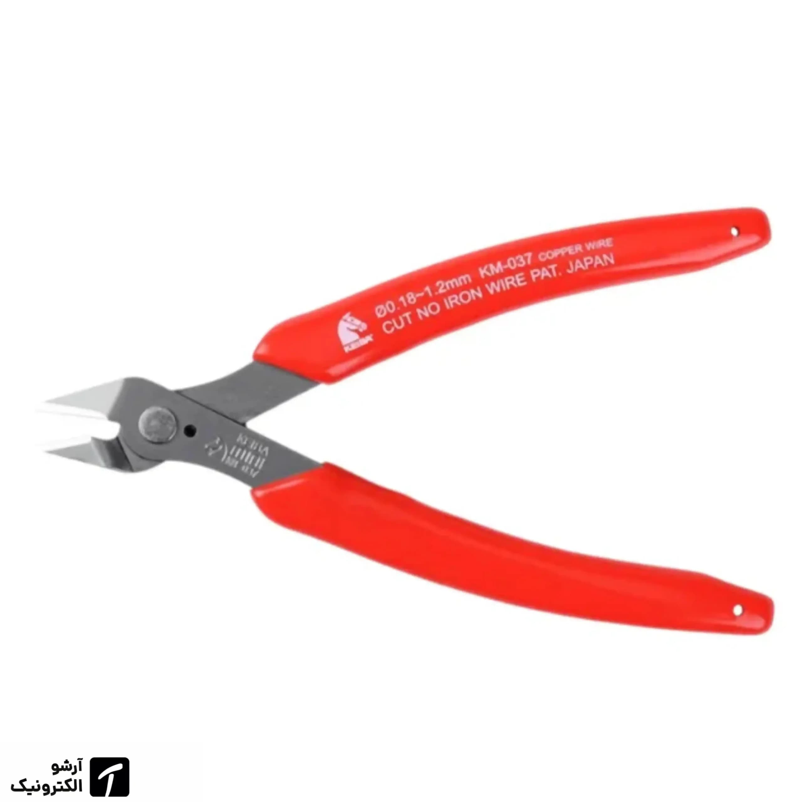 انبر کف چین حرفه ای برند کیبا KEIBA مدل KM-037
