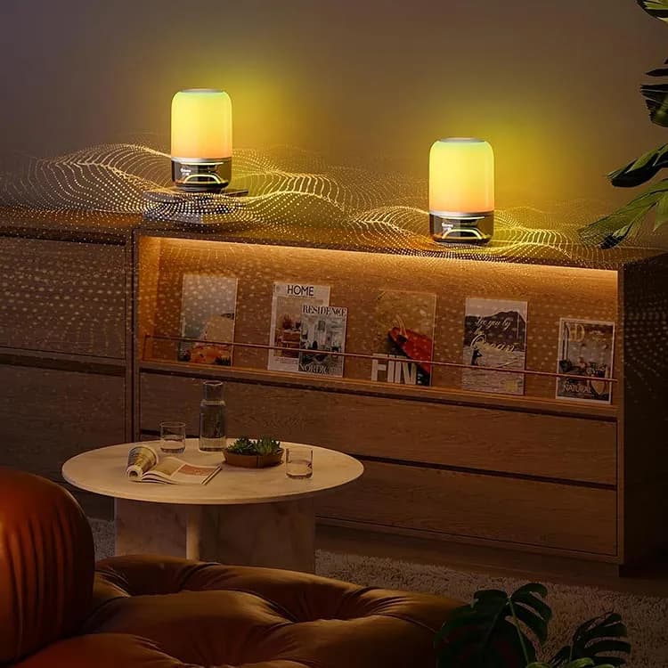 چراغ رومیزی و اسپیکر گووی مدل Govee Table Lamp 2 Pro x JBL — تصویر ۷