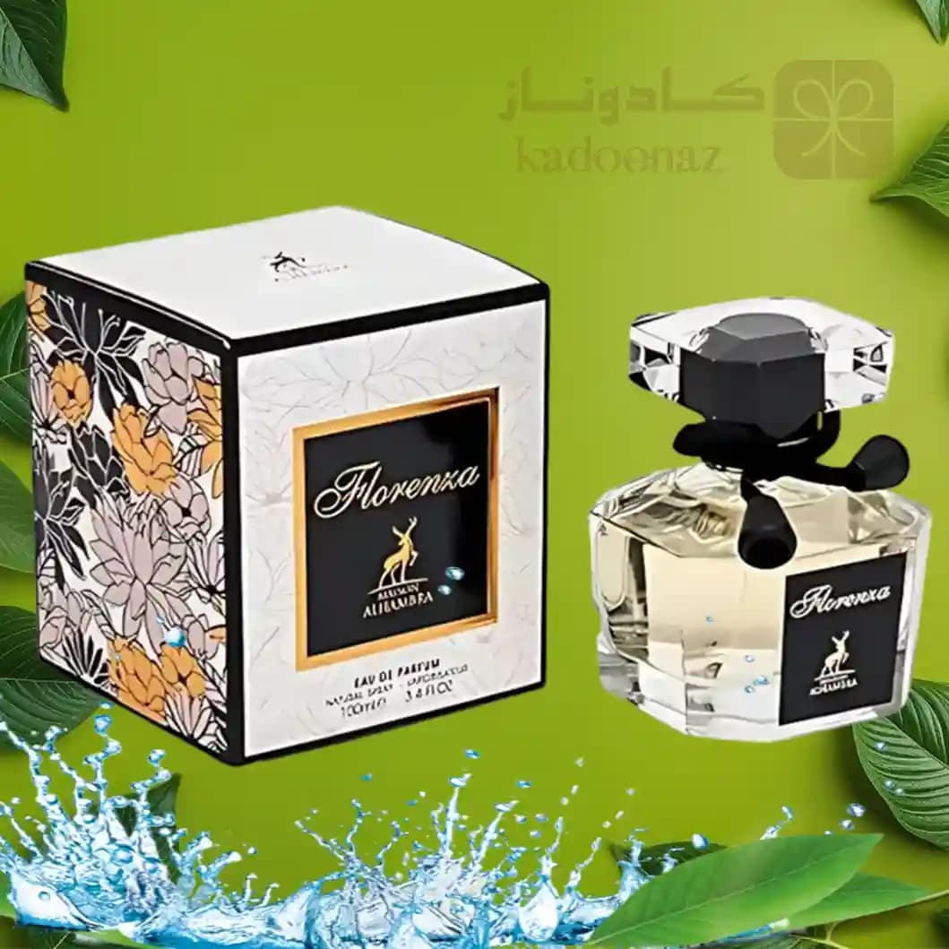ادکلن زنانه الحمبرا فلورنزا (فلورینس) رایحه گوچی فلورا ۱۰۰میل — تصویر ۶