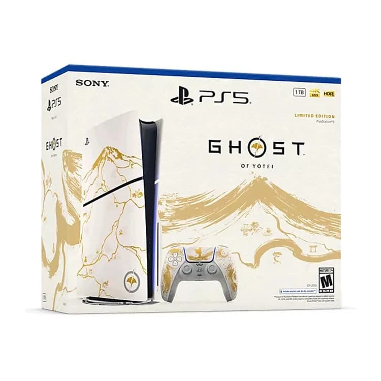 کنسول بازی PS5 Slim باندل Ghost of Yotei Gold — تصویر ۸