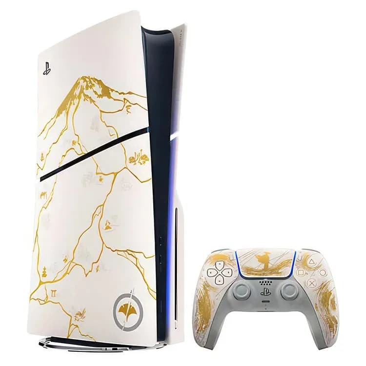 کنسول بازی PS5 Slim باندل Ghost of Yotei Gold