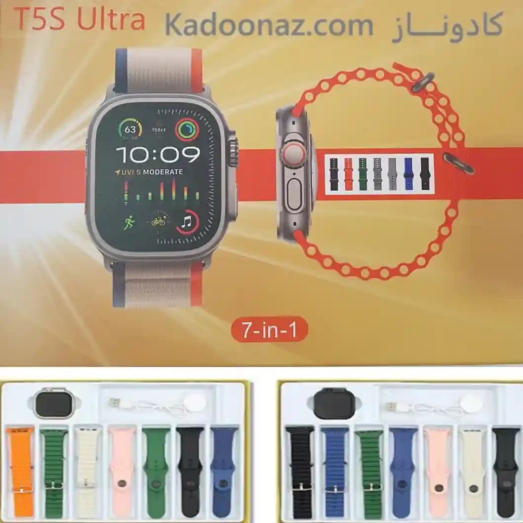 ساعت هوشمند T5S ULTRA — تصویر ۴