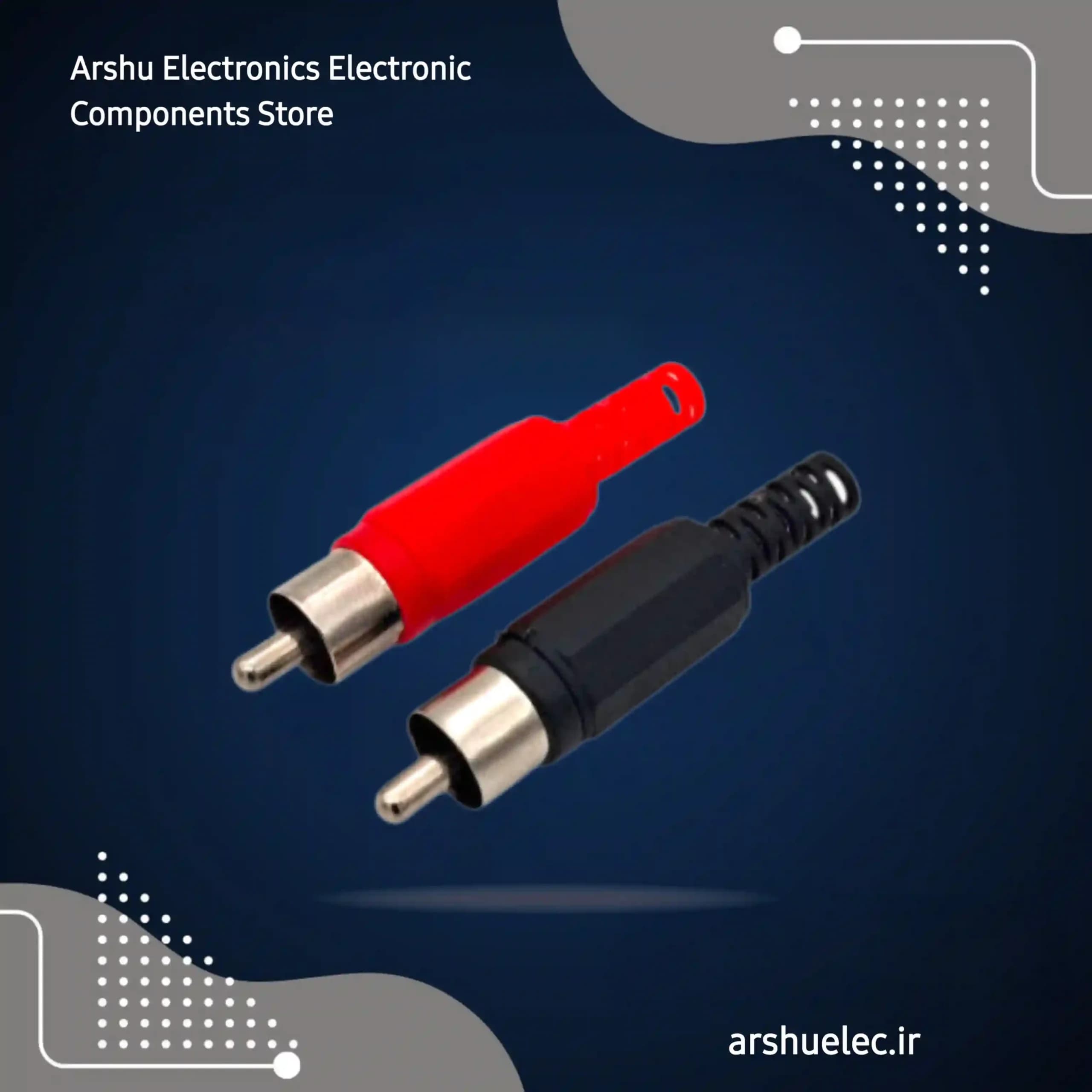 فیش سونی RCA|AV نری پلاستیکی SONY RCA|AV — تصویر ۶