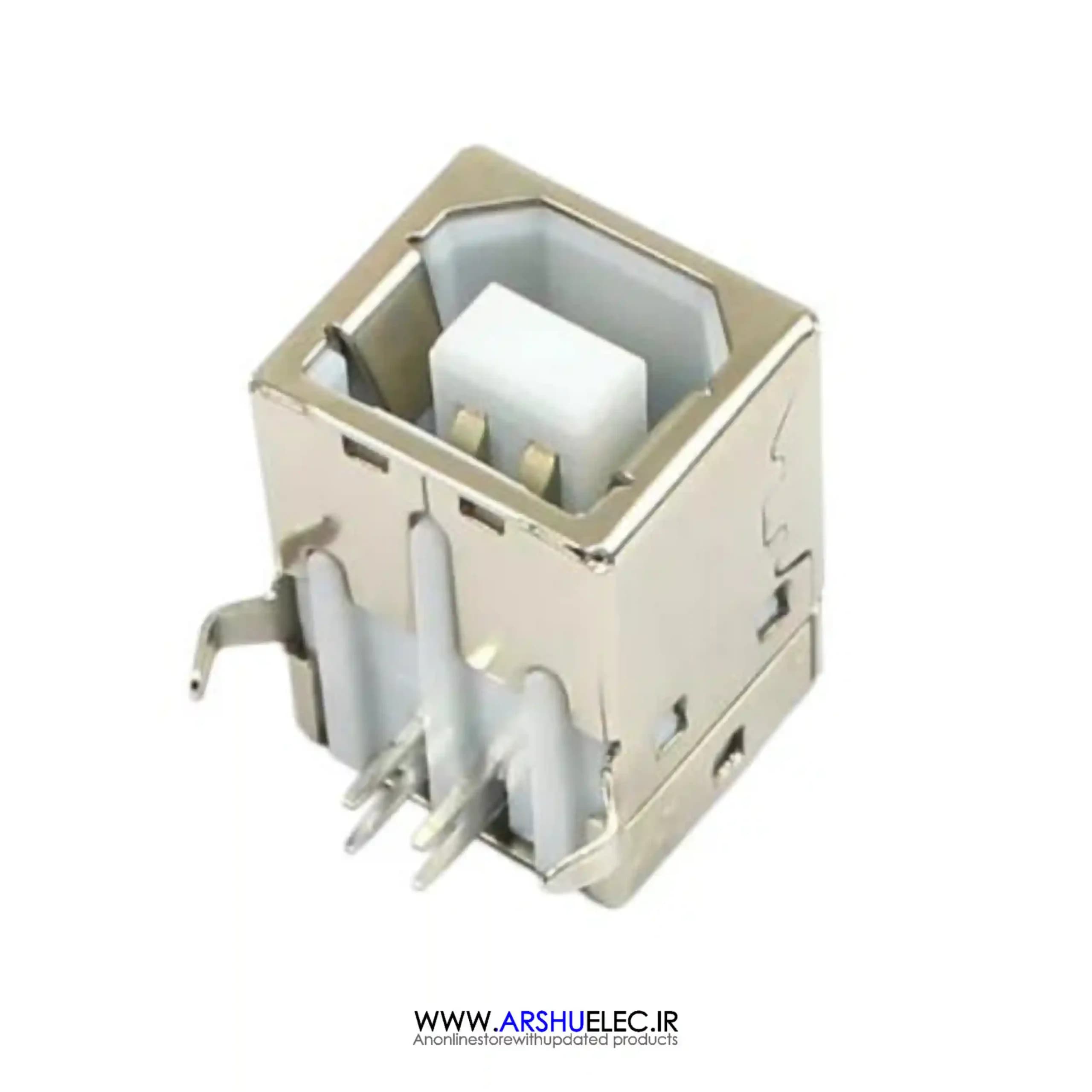 جک مادگی پرینتر روبردی کانکتور USB-B