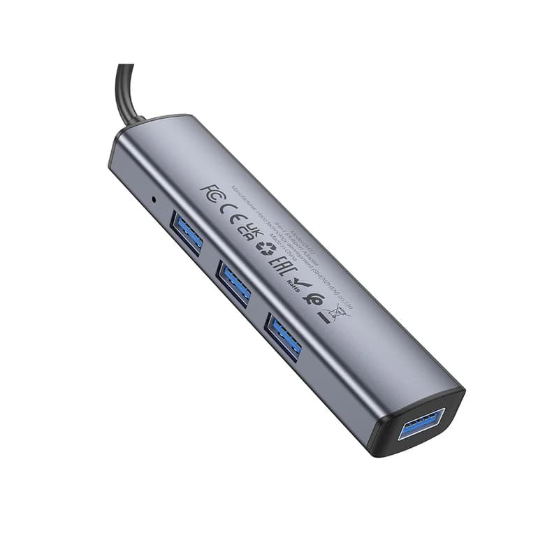 هاب 4 پورت USB-A بروفون مدل DH12 4IN1 — تصویر ۵