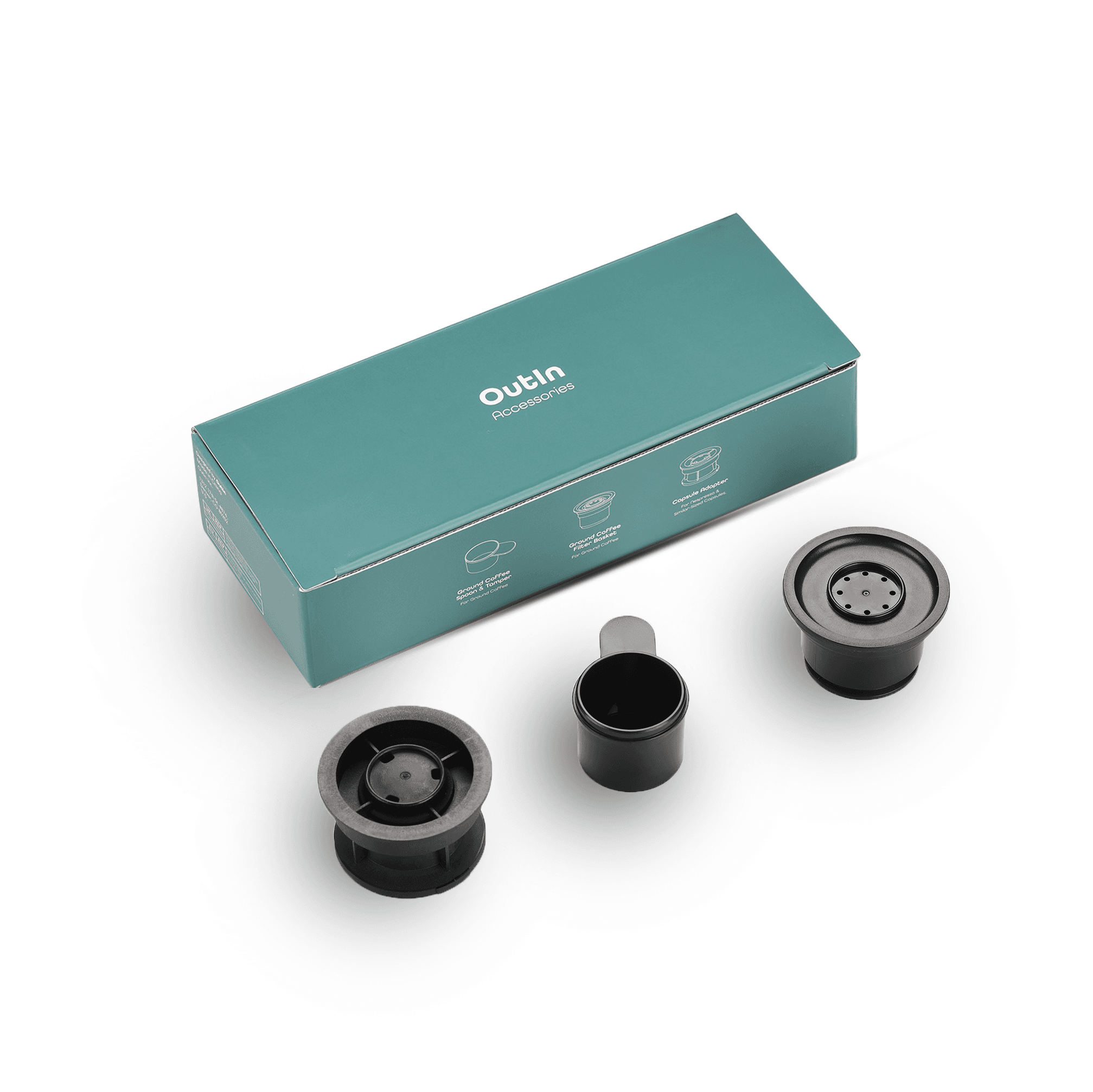 کیت آداپتور های اسپرسو ساز همراه نانو – Nano Portable Espresso Machine Adapters Kit