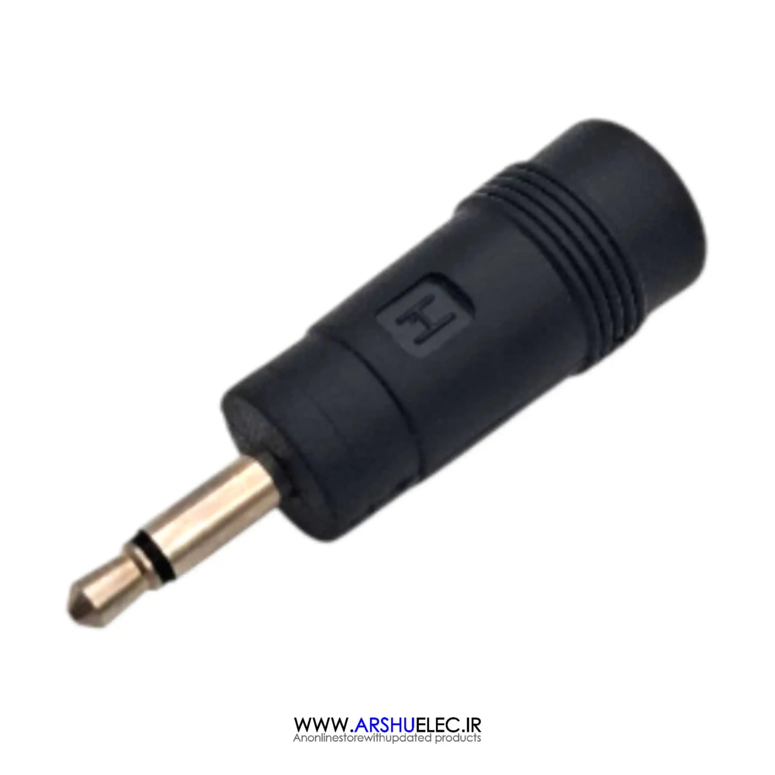تبدیل فیش آداپتور استاندارد به فیش مونو درشت 3.5 میلی‌متری | تبدیل DC به Mono Plug 3.5mm