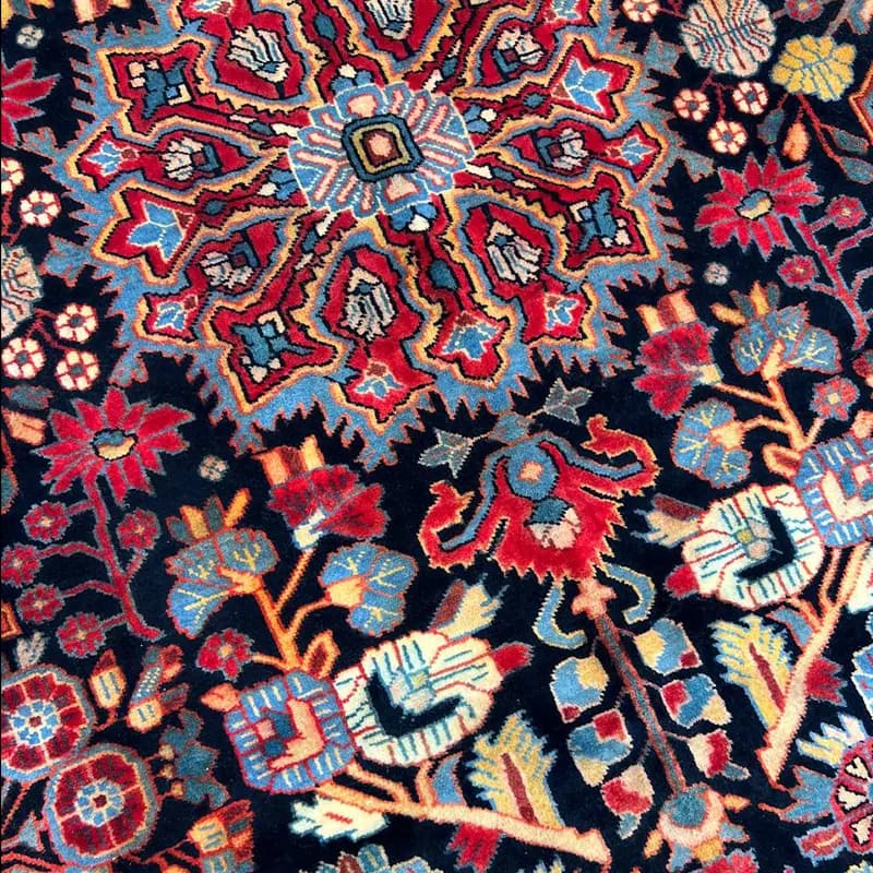 قالیچه پرده ای نهاوندکد 110036 — تصویر ۴