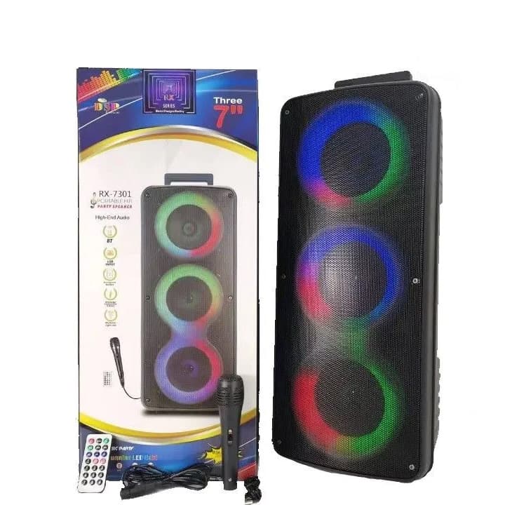 اسپیکر بلوتوثی پارتی باکس پیکسل مدل X-7301 — تصویر ۴
