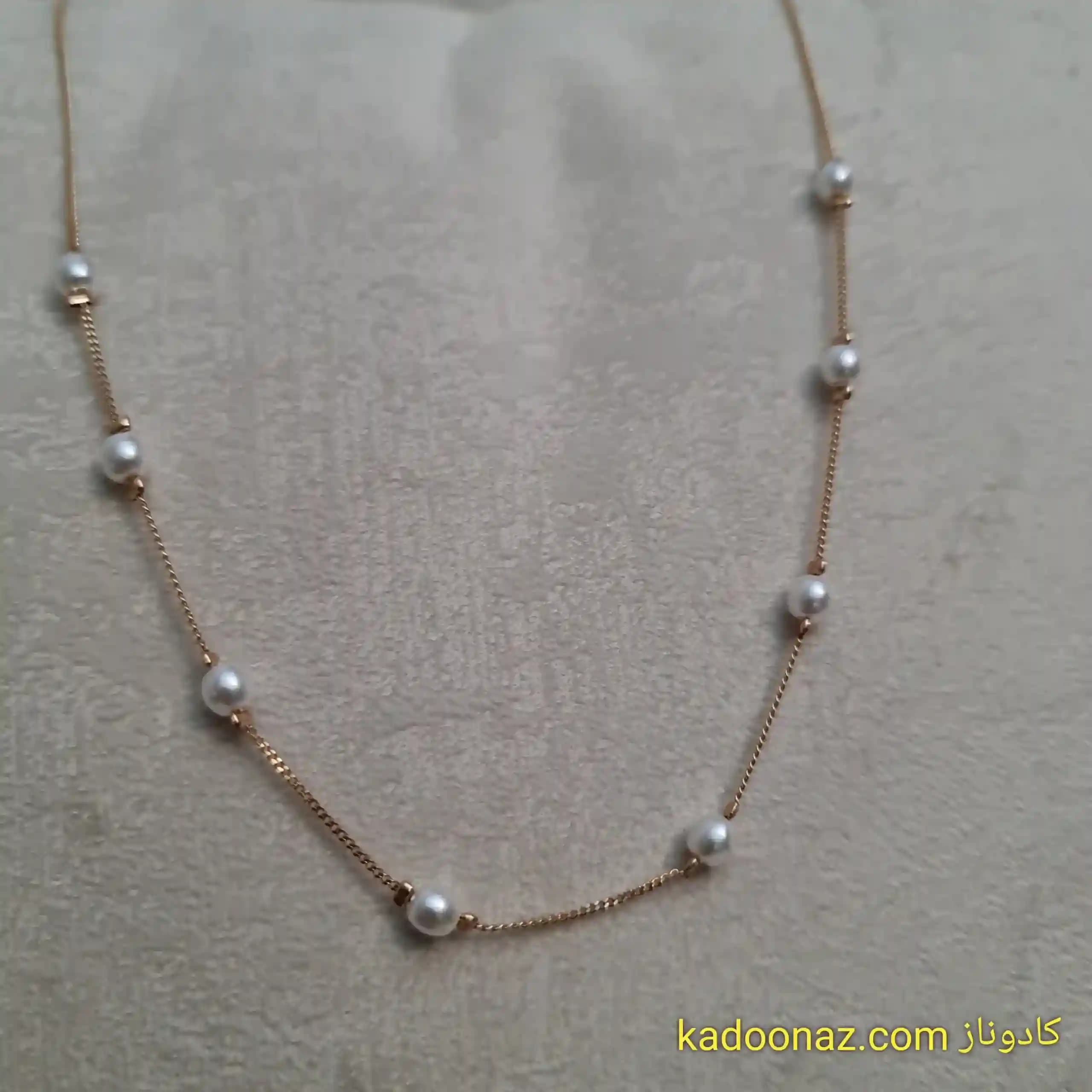 گردنبند مروارید ژوپینگ کد BC005 — تصویر ۸