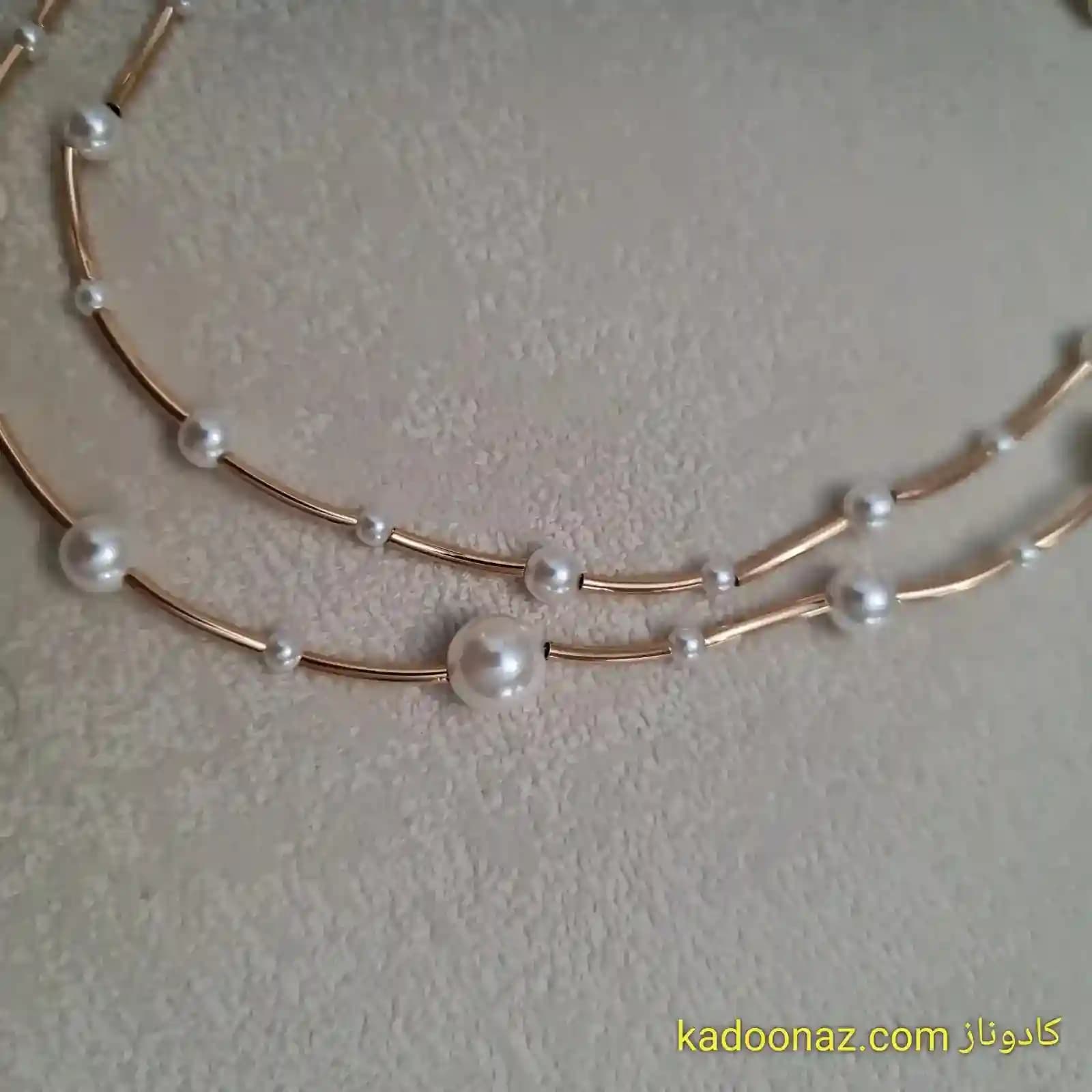 گردنبند مروارید دولاین ژوپینگ کد BC001 — تصویر ۷