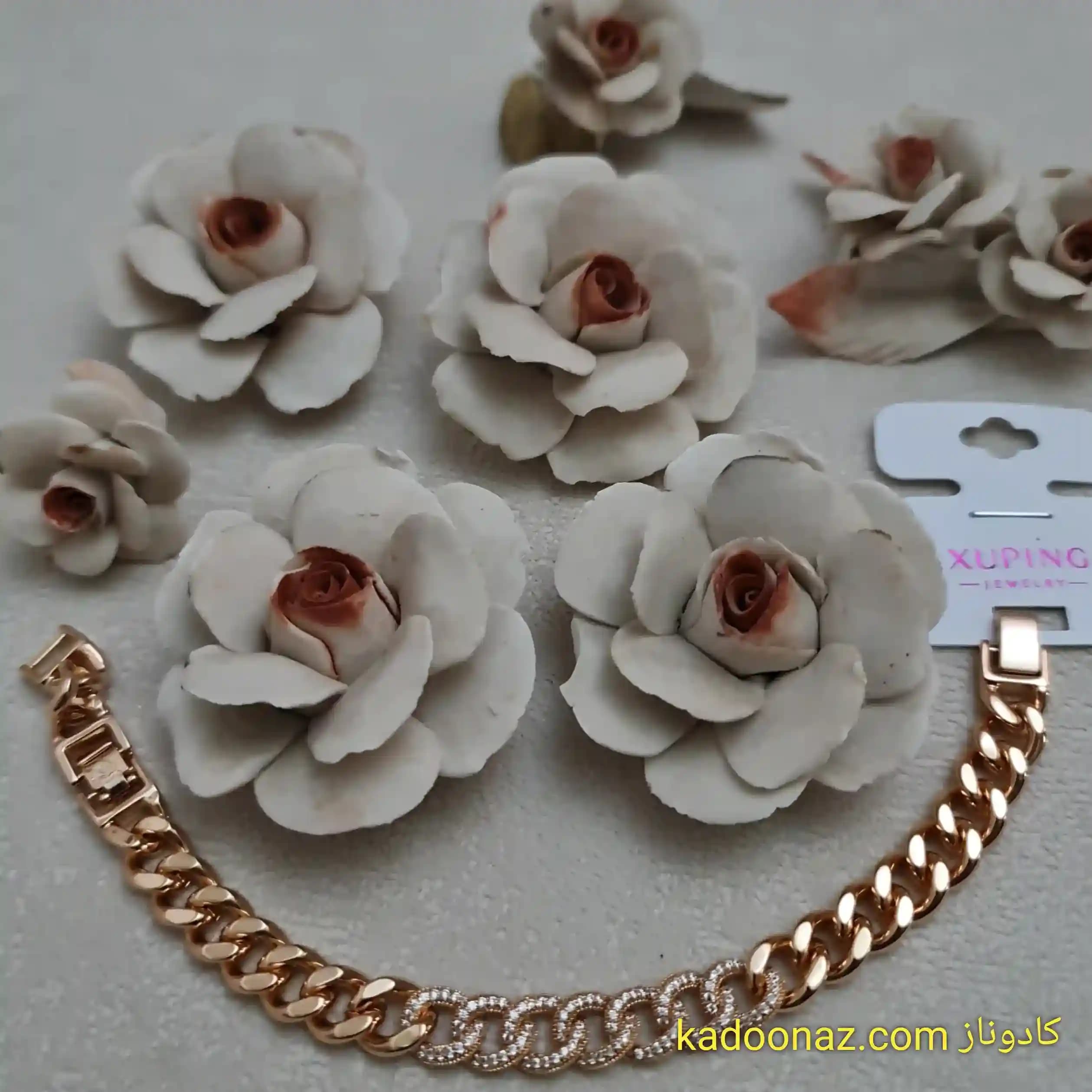 دستبند کارتیه نگین دار ژوپینگ کد BB013 — تصویر ۸