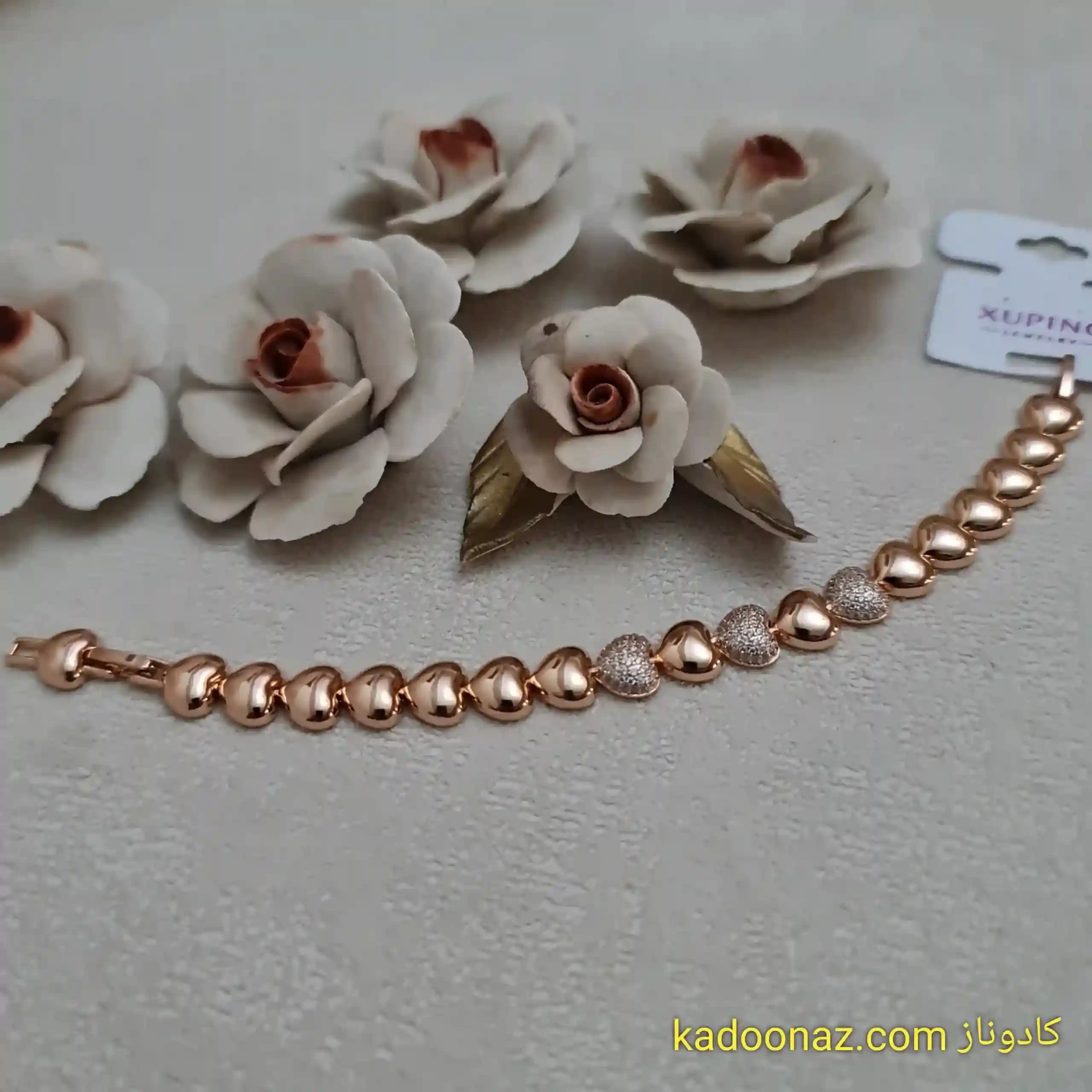 دستبند قلبی ژوپینگ کد BB011 — تصویر ۹