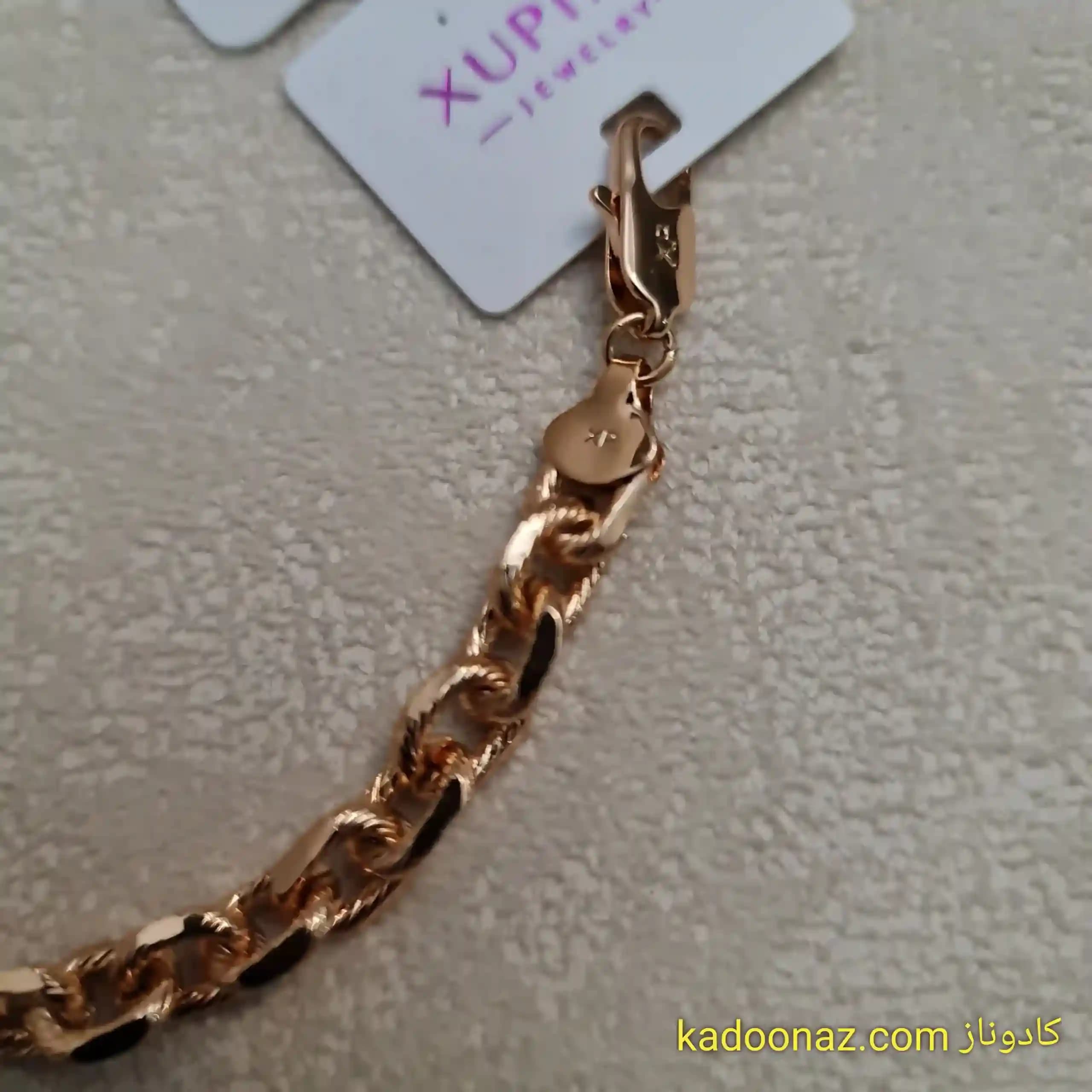 دستبند زنجیری ژوپینگ کد BB006 — تصویر ۶