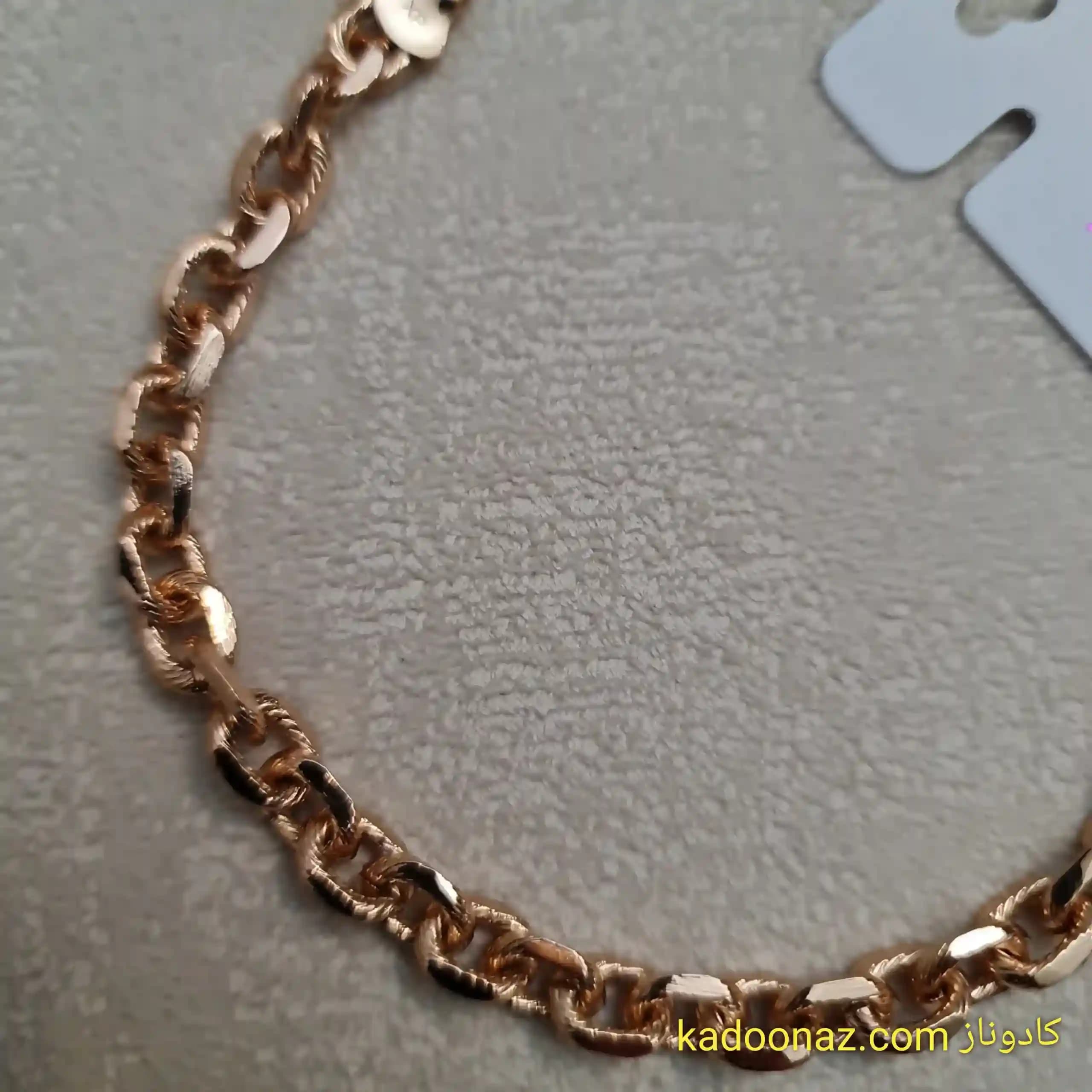 دستبند زنجیری ژوپینگ کد BB006 — تصویر ۵