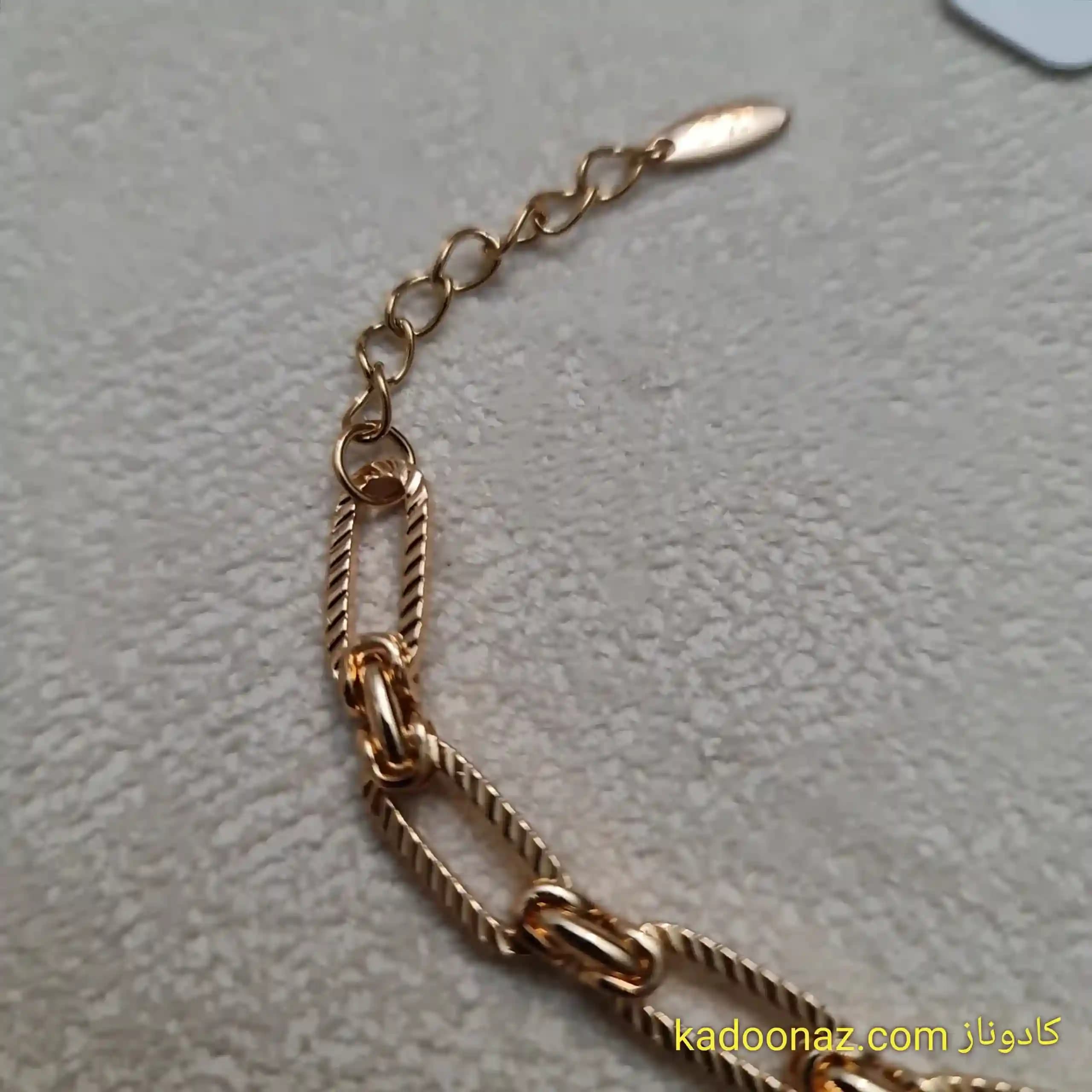 دستبند زنجیری ژوپینگ کد BB005 — تصویر ۸