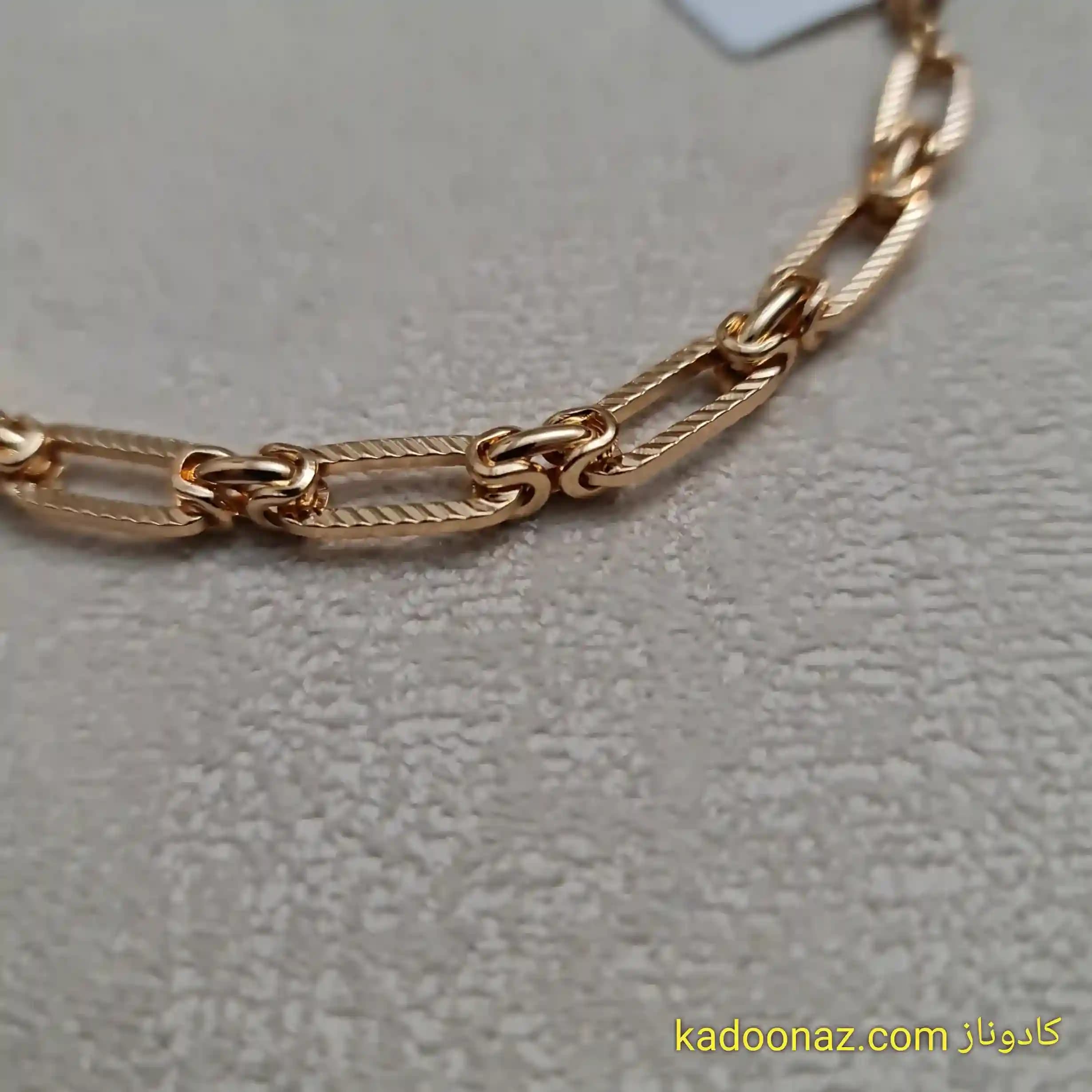 دستبند زنجیری ژوپینگ کد BB005 — تصویر ۷